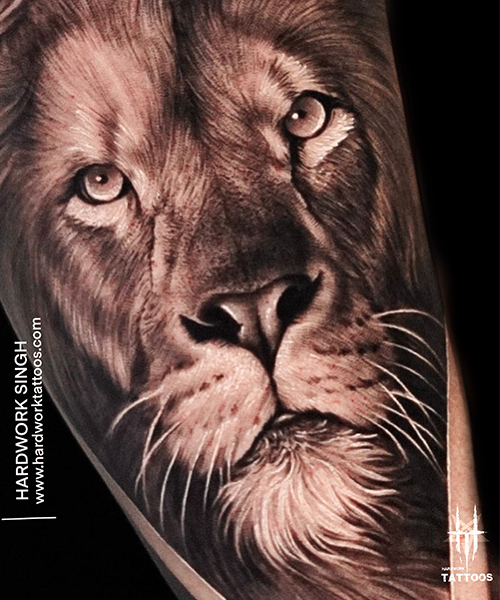 Adom creation hyper realistic tattoo Done by - @tattooinkmaster27 . . . . .  . . . . . . . . . . . . . #tattoos #tattoo… | Instagram