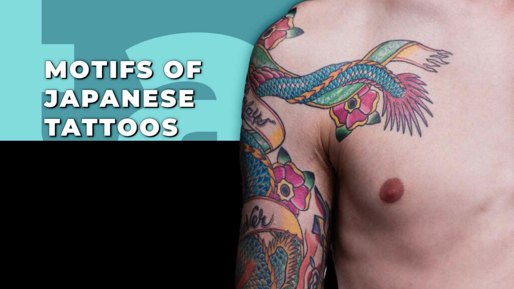 Samurai and Japanese Temple Tattoo Design with Koi Fish