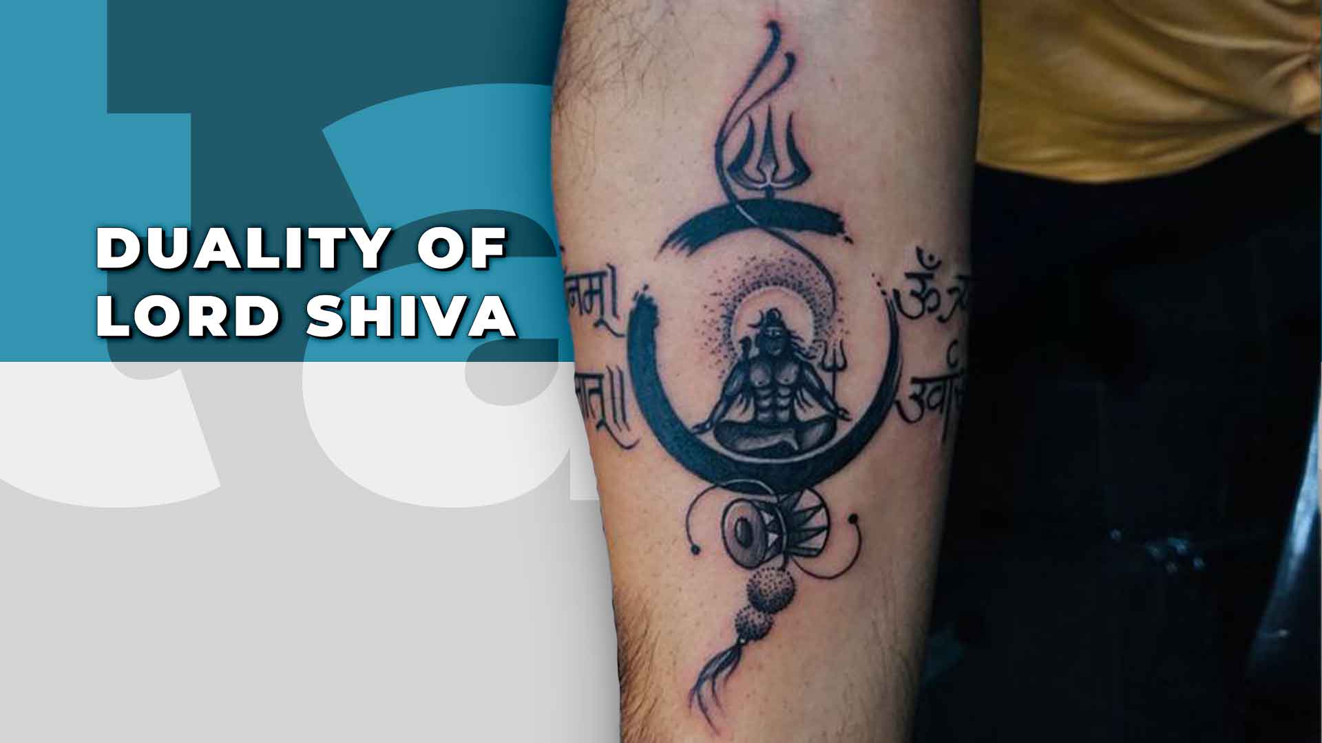 Voorkoms Om Trishul Lord Shiva Tilak Body Temporary Tattoo : Amazon.in:  Beauty