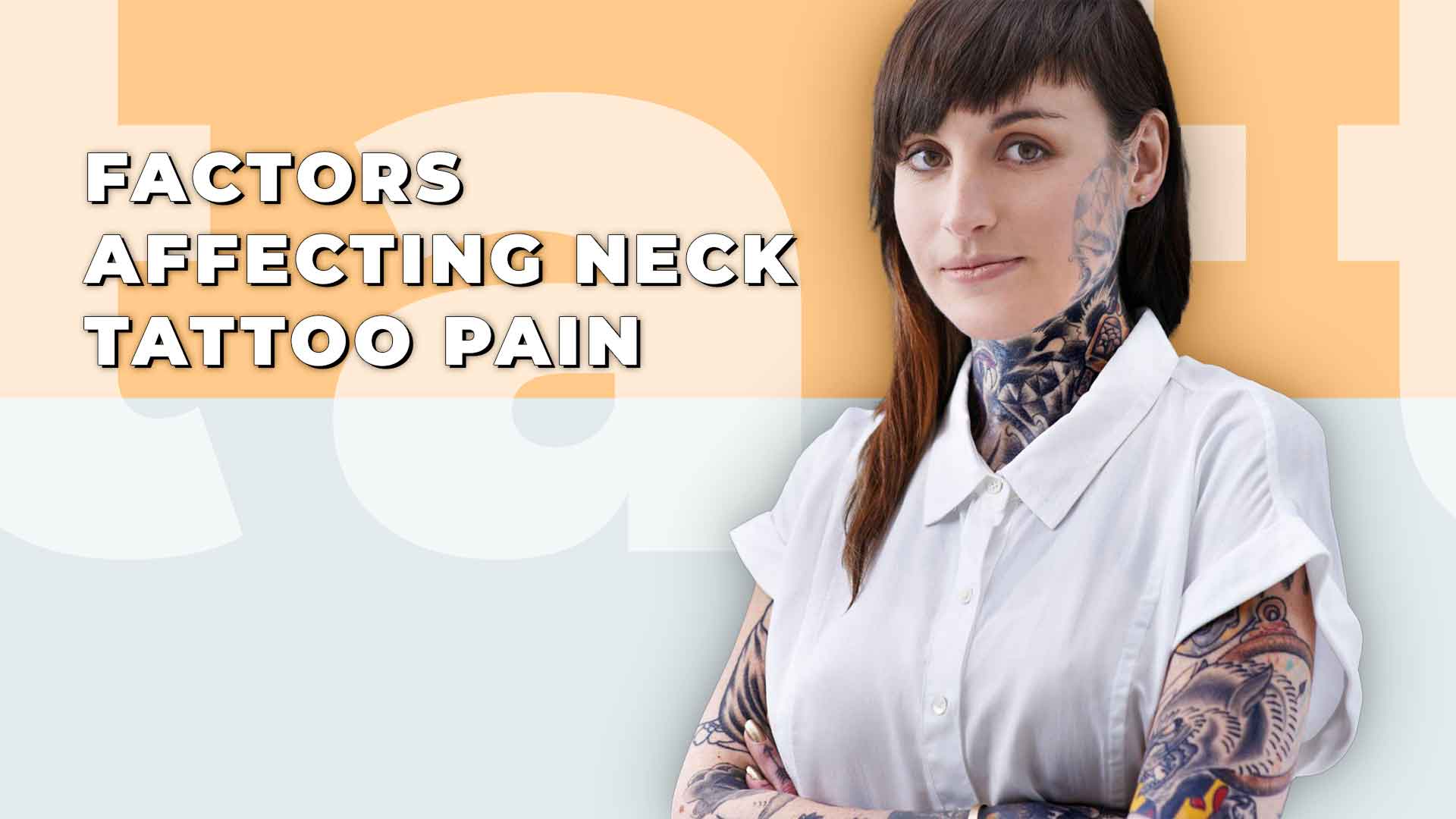 Neck Tattoo Pain Level: 5 Major Facts & Affected Areas – Dr. Numb®