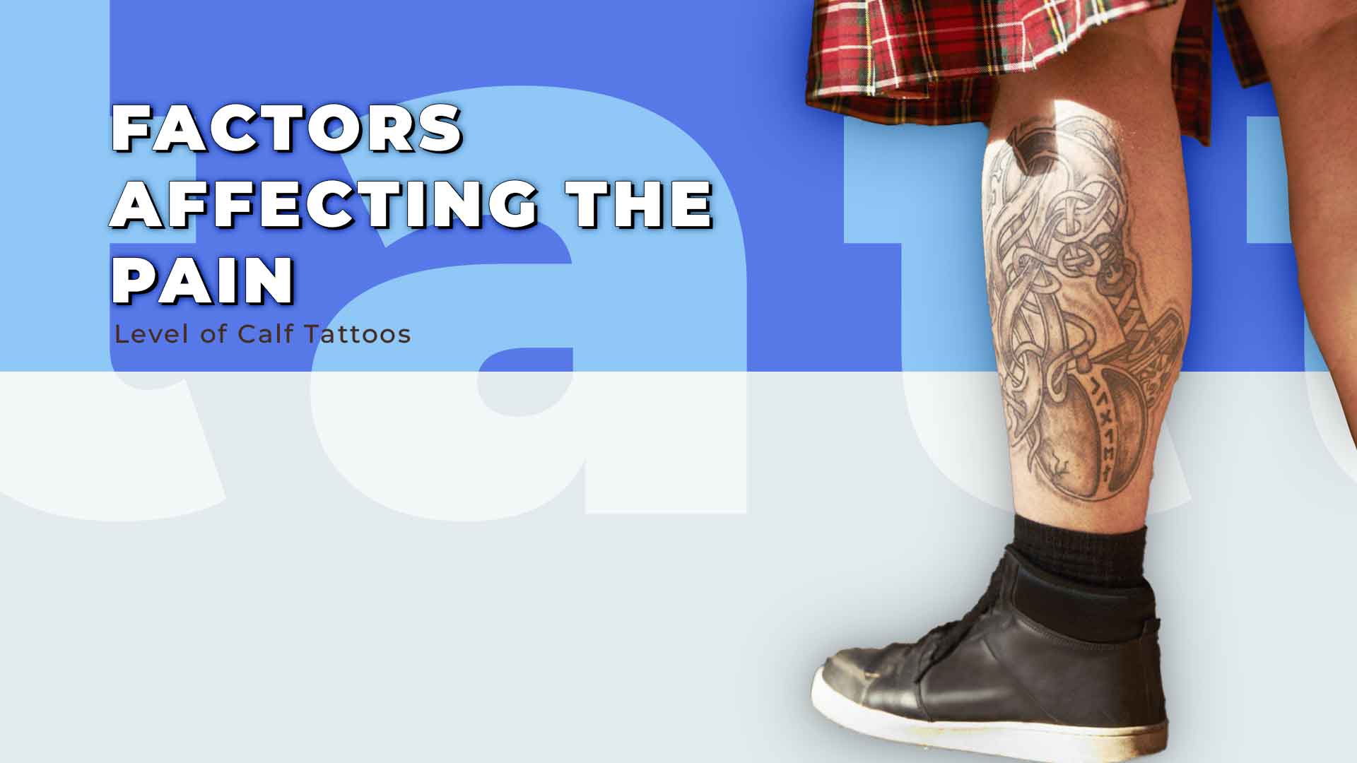 calf anatomy tattoos