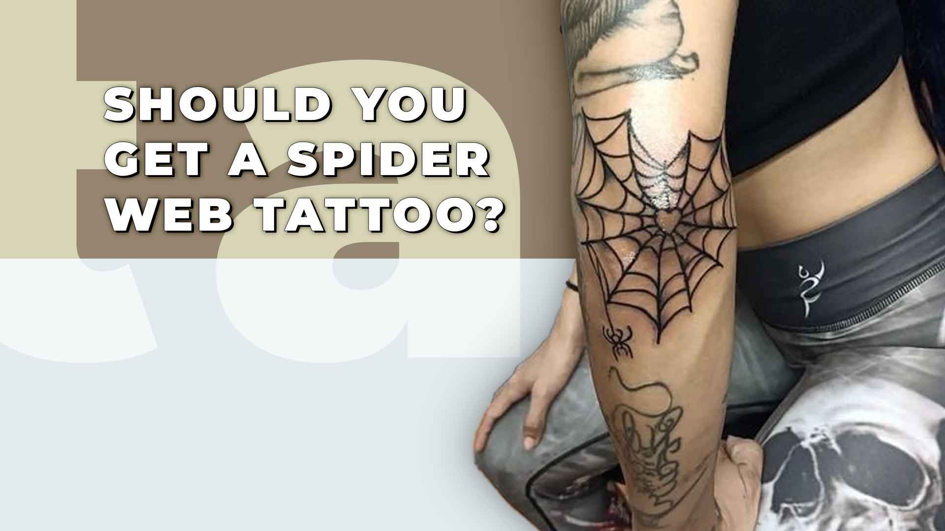 Tattoo design of a spider web with realistic eyes on Craiyon