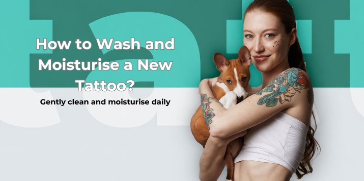 How to wash and moisturise a new tattoo