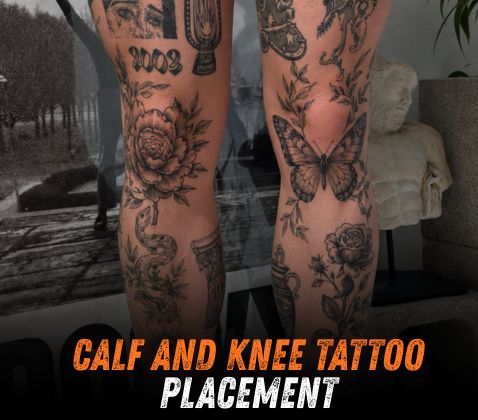 Calf and Knee Tattoo Placement
