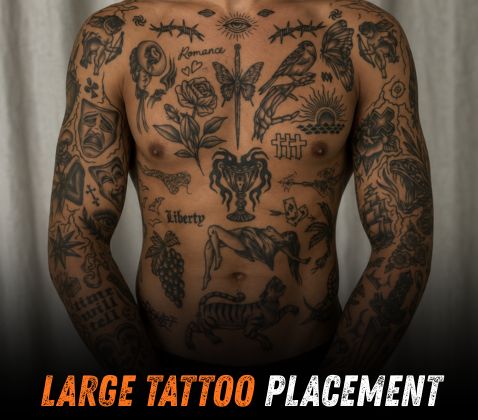 Large Tattoo Placement