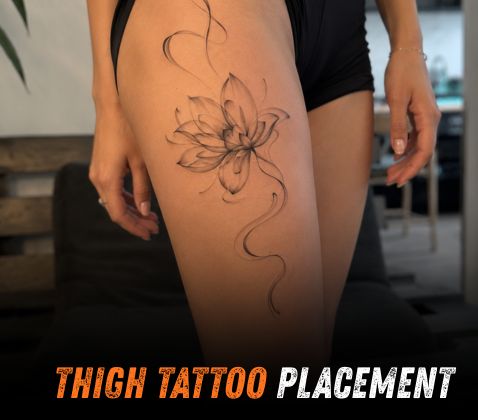 Thigh Tattoo Placement