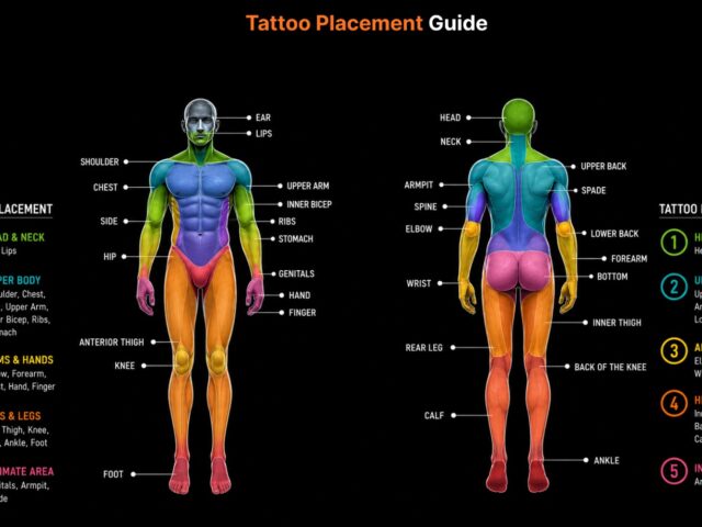 Ultimate Tattoo Placement Guide: Chart & Ideas