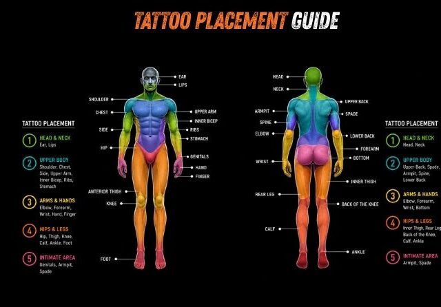 Ultimate Tattoo Placement Guide: Chart & Ideas