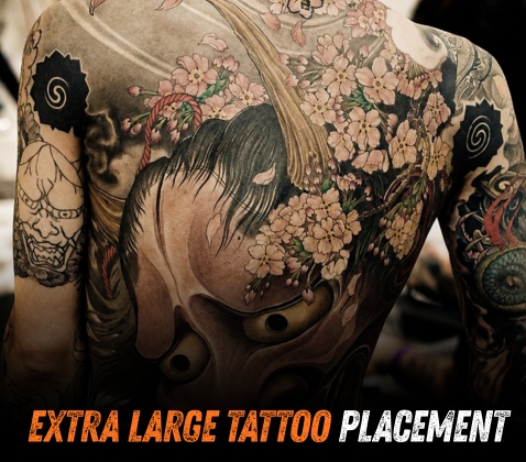 Extra Large Tattoo Placement